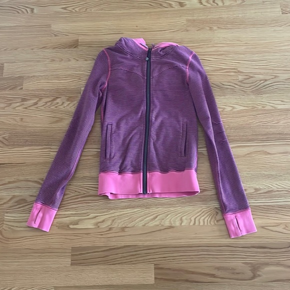 lululemon athletica Jackets & Coats Hooded Lululemon Zip Up Poshmark